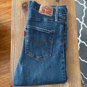 Levi's Dark Blue Skinny Jeans